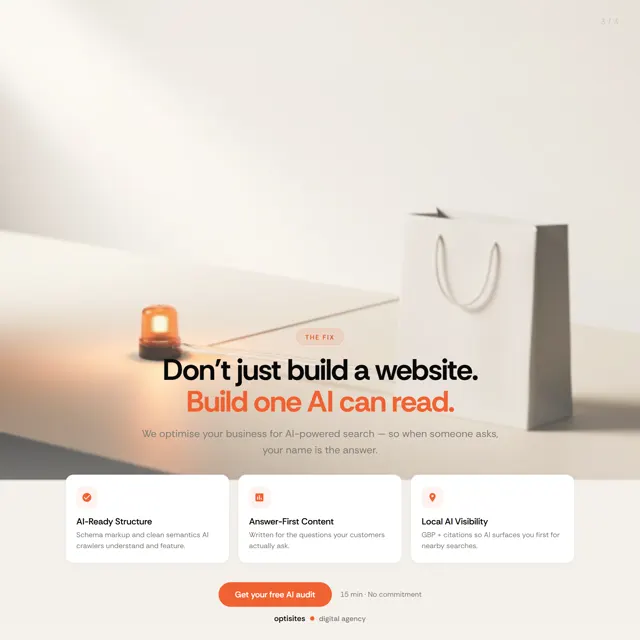 Optisites post: Build one AI can read